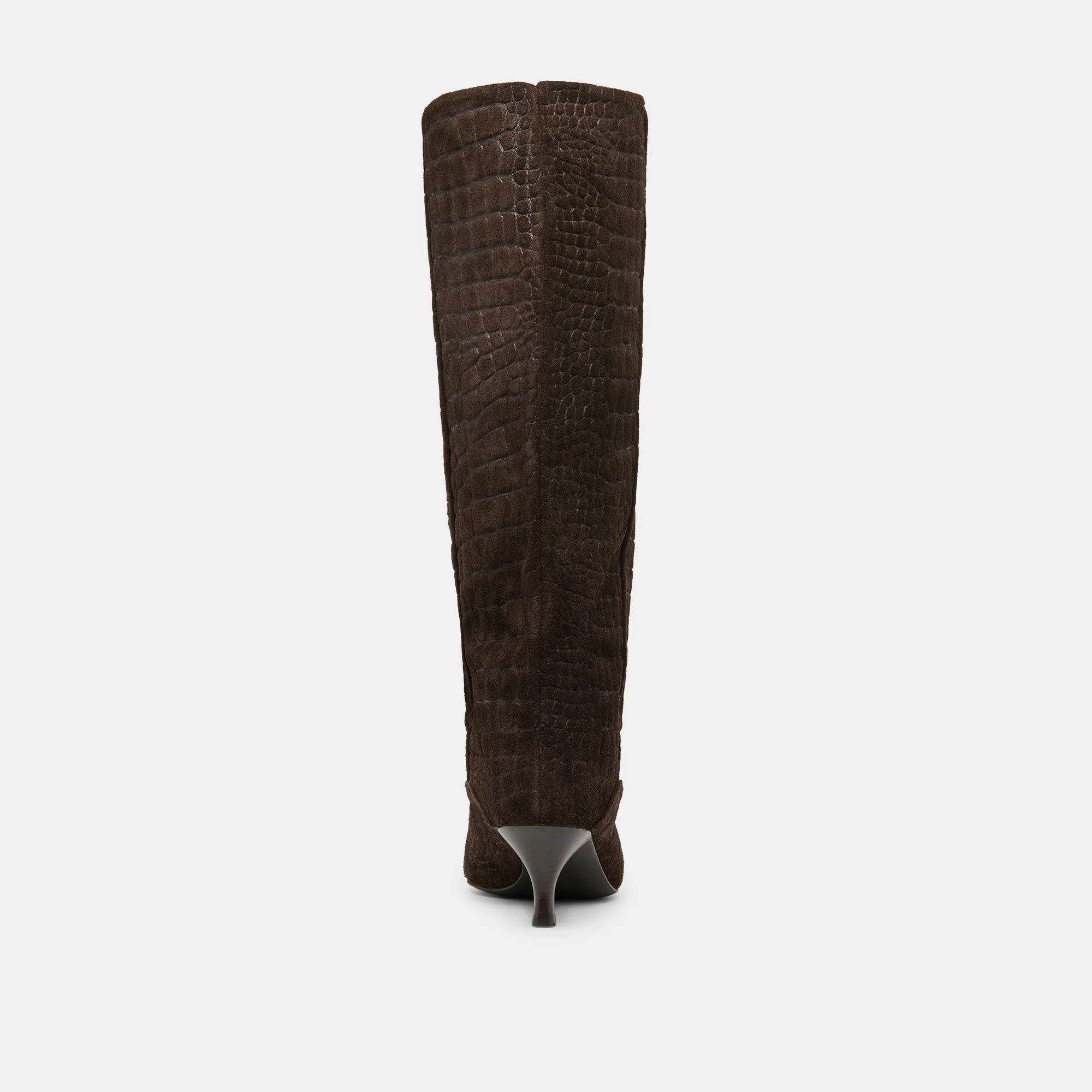 ROXLA BOOTS DK CHOCOLATE CROCO EMBOSSED LEATHER - Image 7