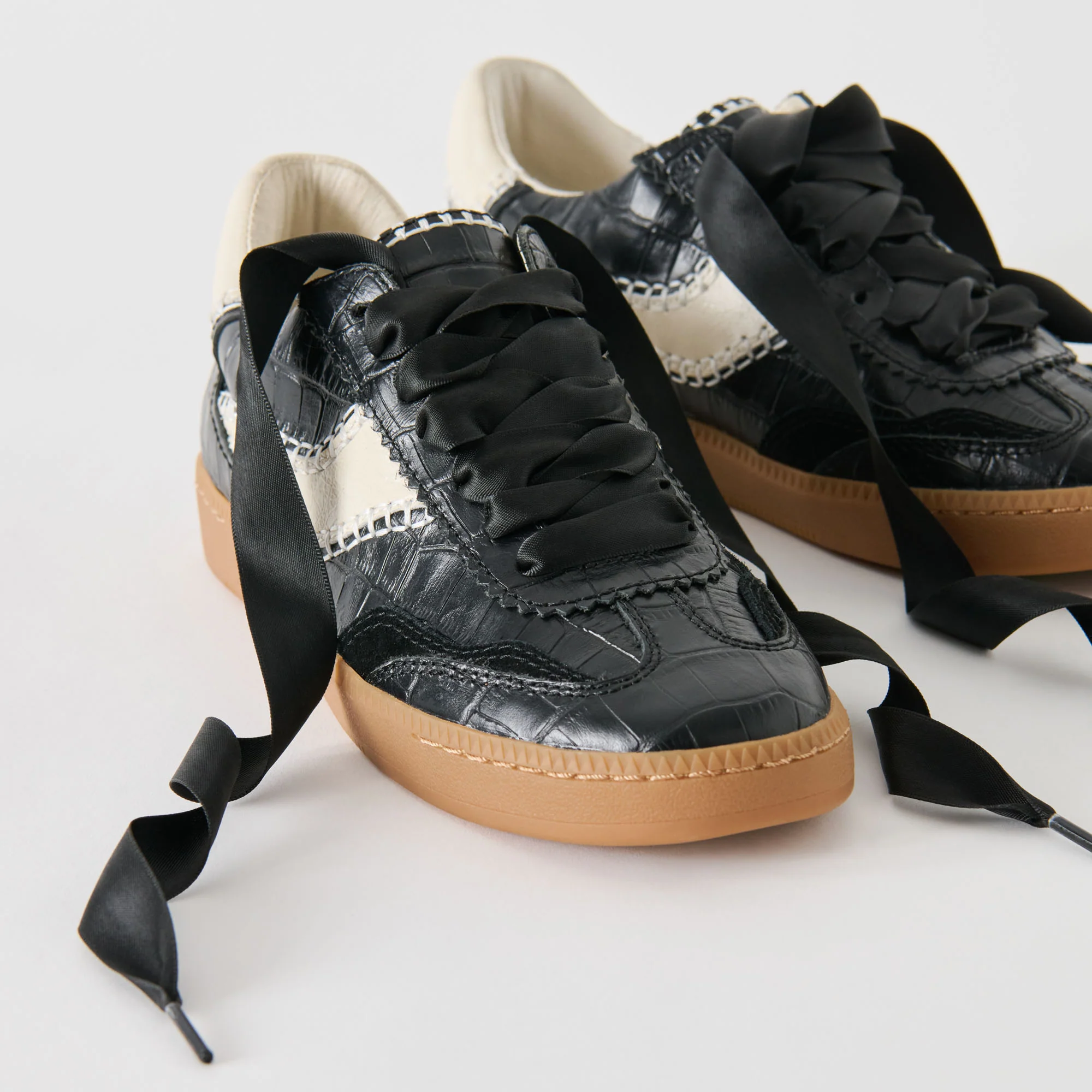 SATIN LACE BLACK - Image 3