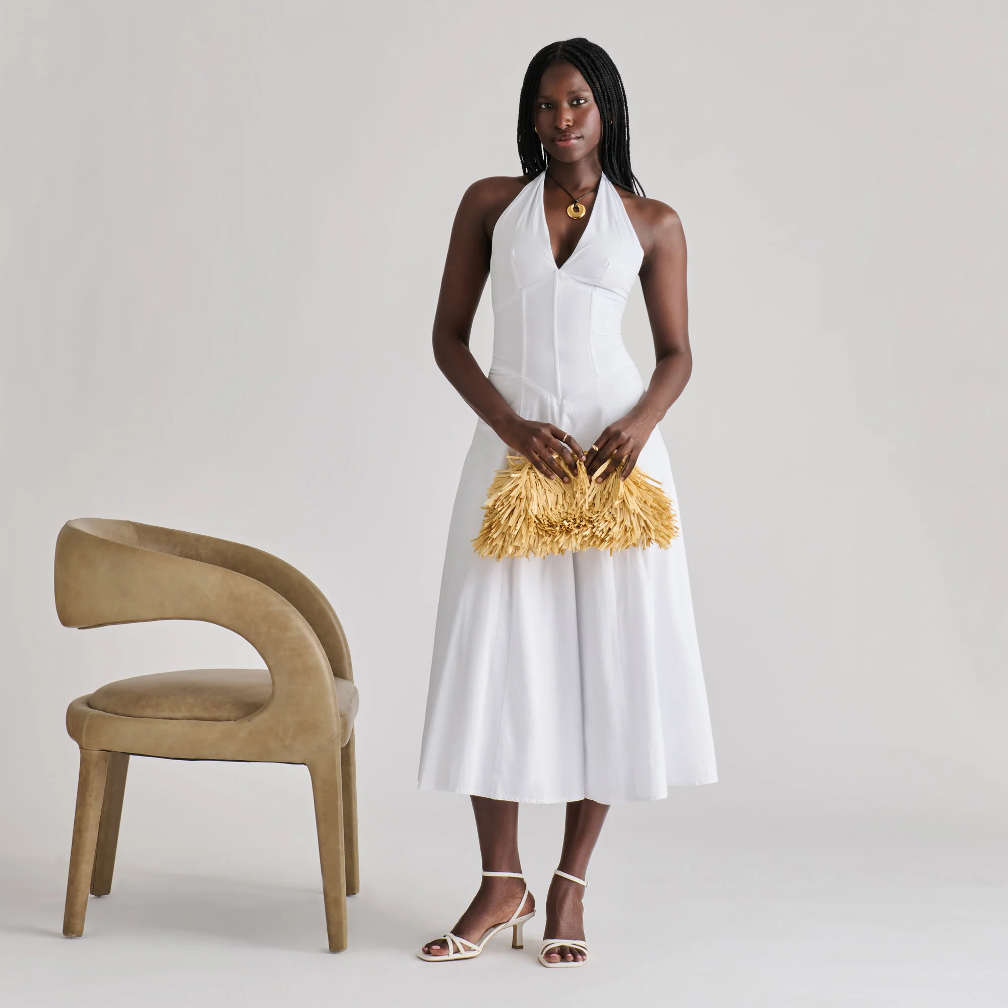 SERINA CLUTCH NATURAL RAFFIA - Image 6