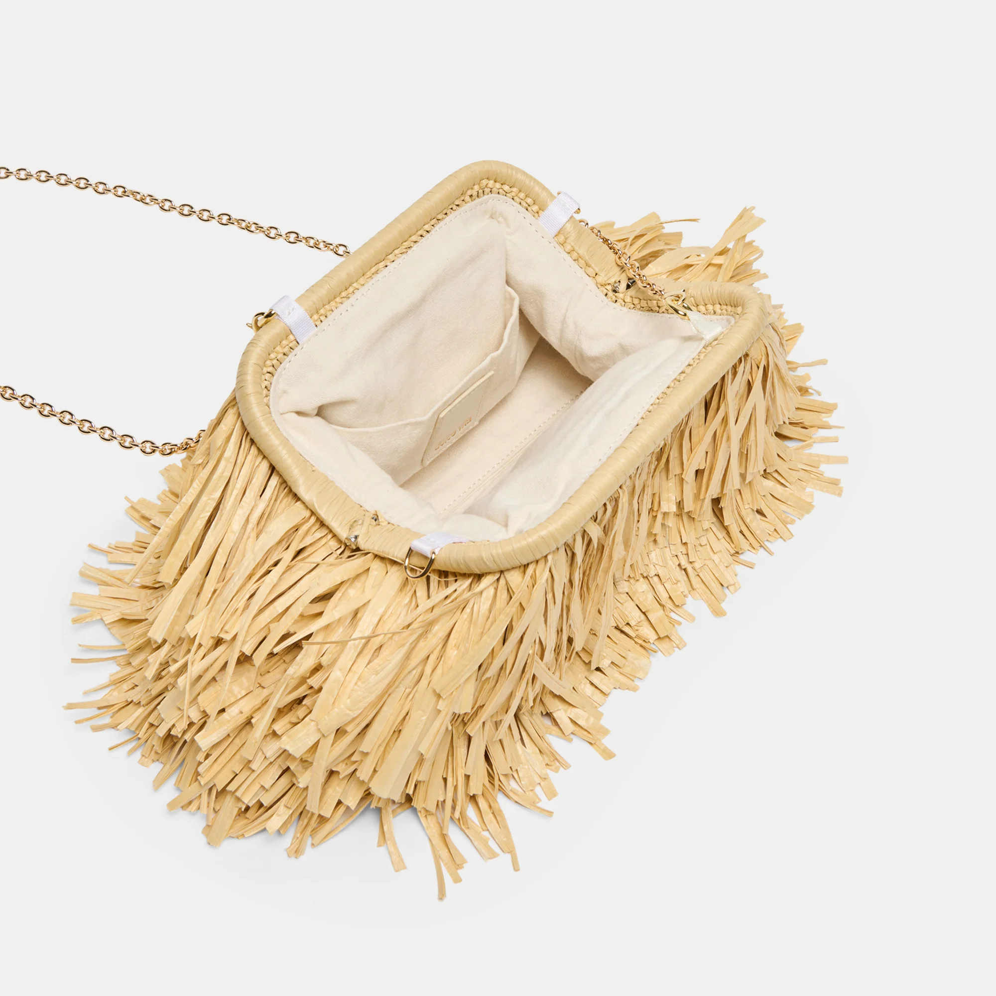 SERINA CLUTCH NATURAL RAFFIA - Image 7