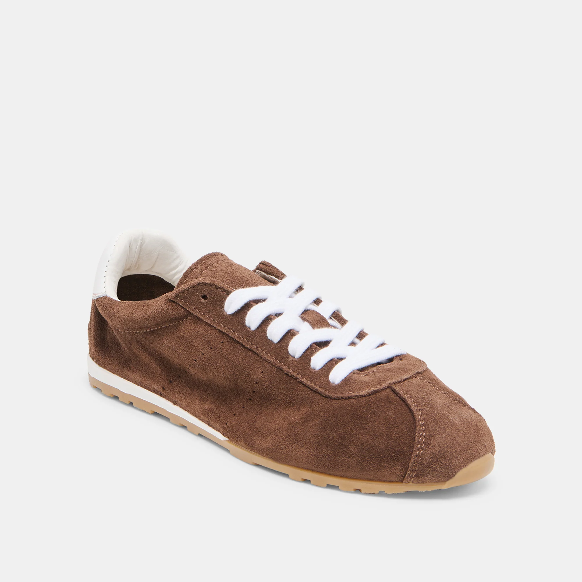 SERINA SNEAKERS DK BROWN SUEDE - Image 3