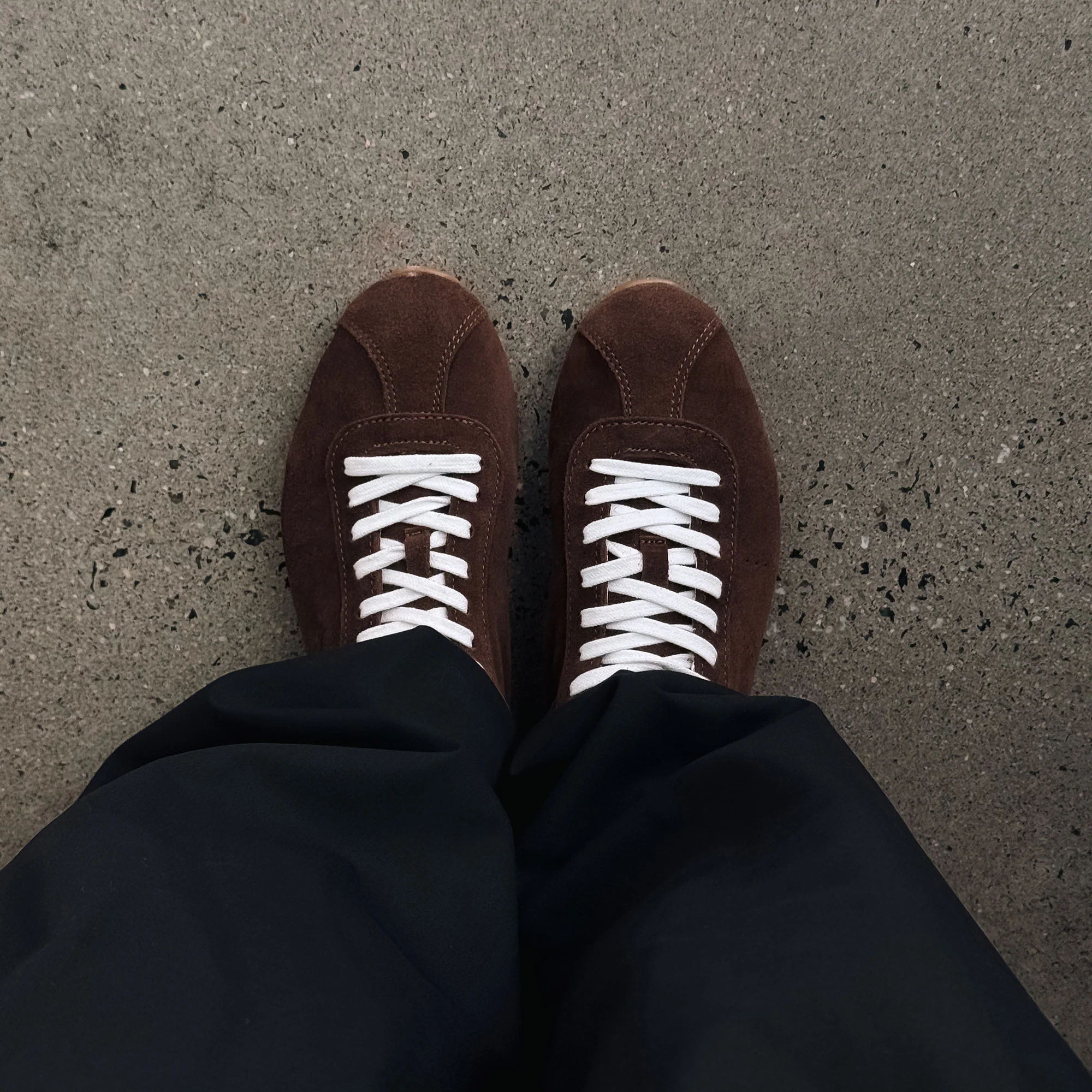 SERINA SNEAKERS DK BROWN SUEDE - Image 6