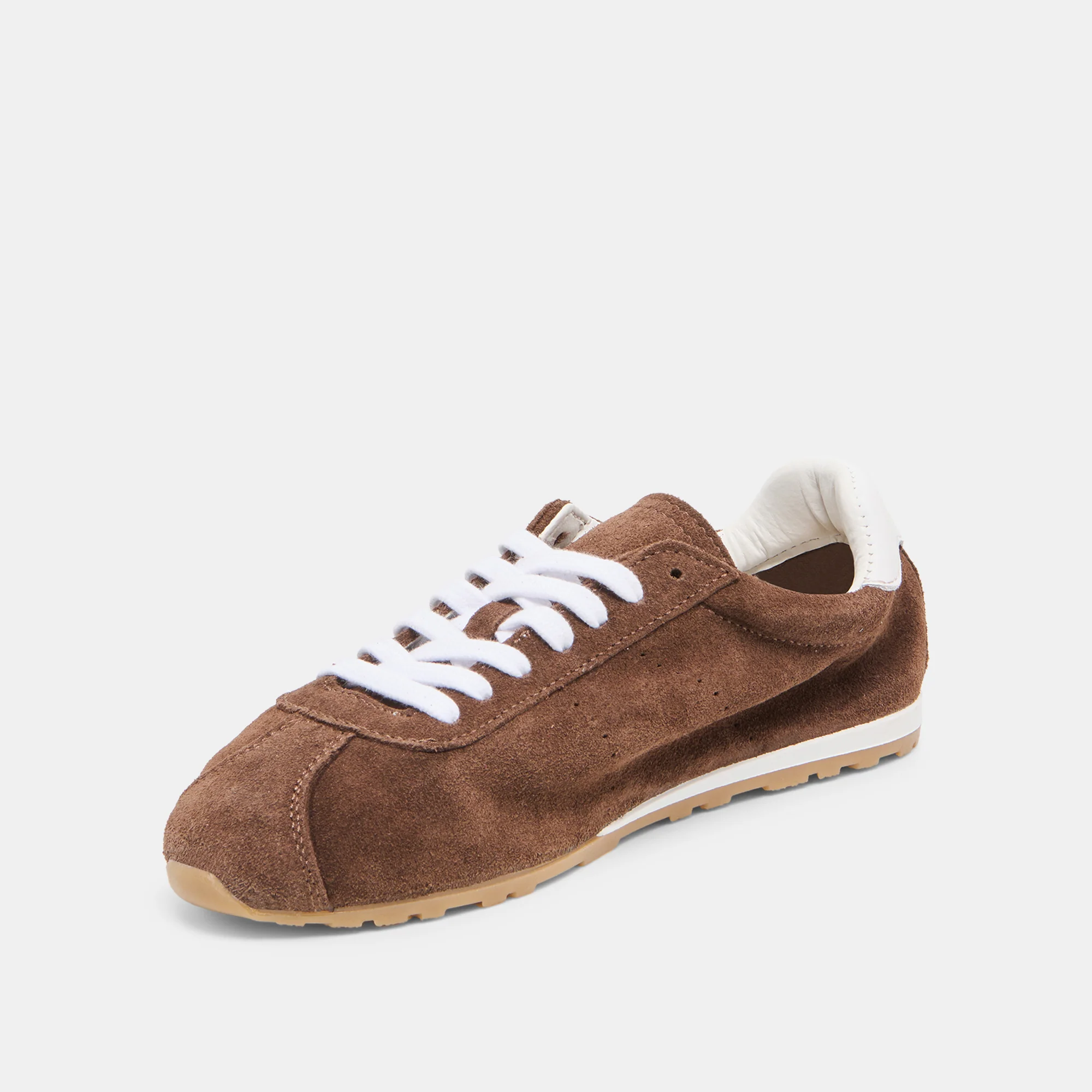 SERINA SNEAKERS DK BROWN SUEDE - Image 8