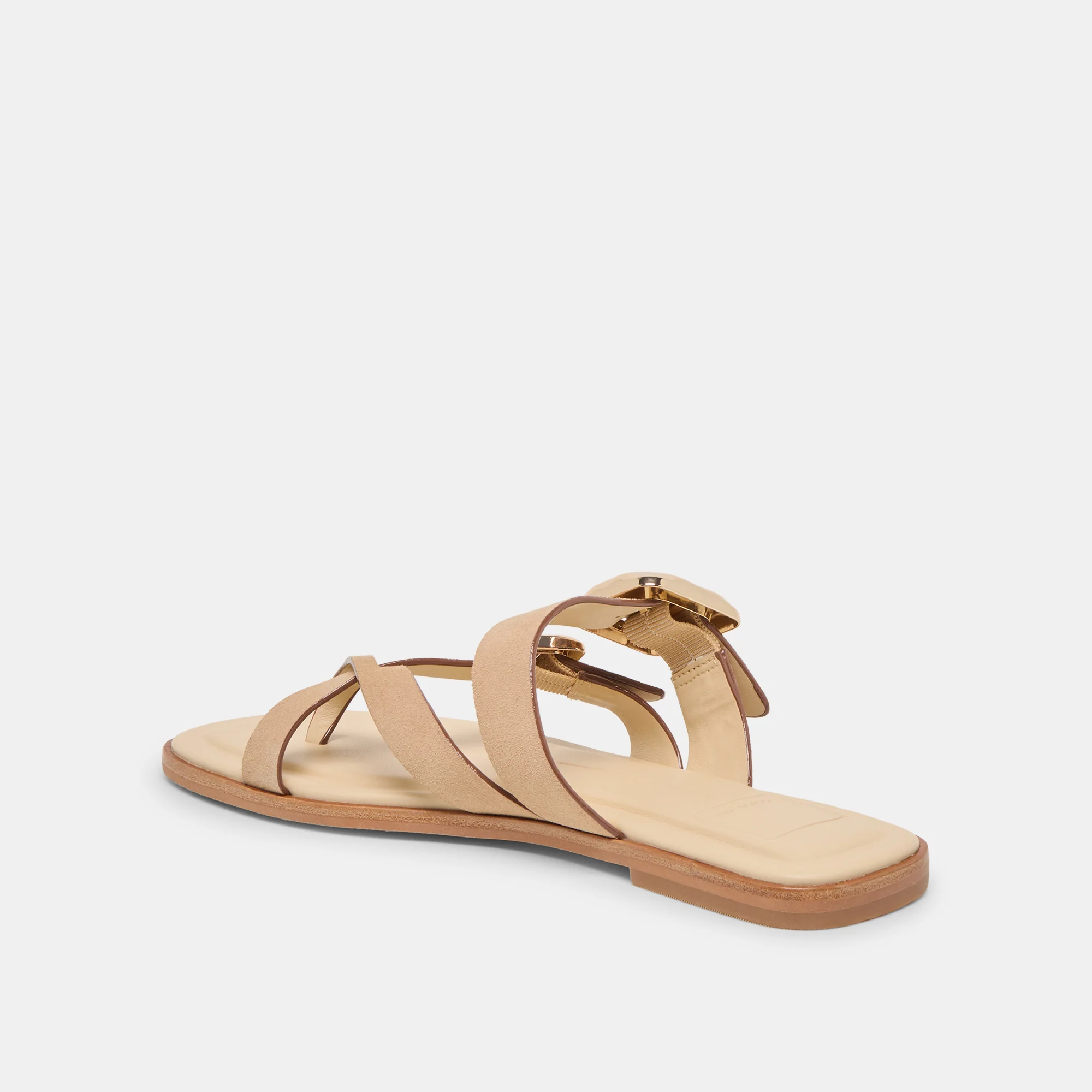 SHORE SANDALS CAMEL SUEDE - Image 5