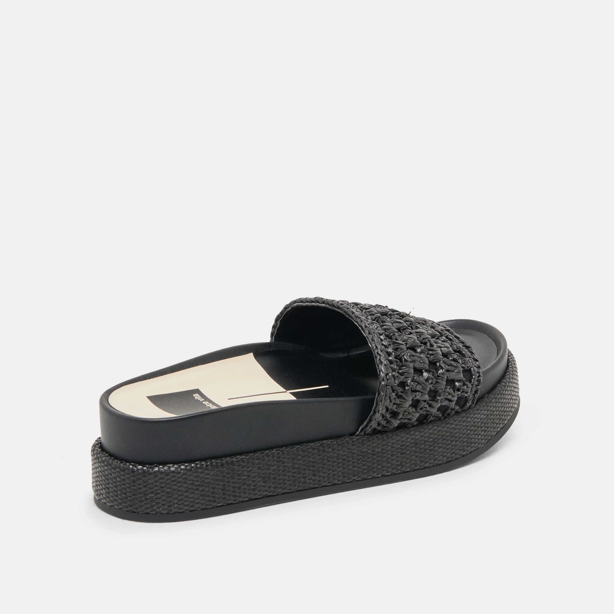 SIDONA SANDALS ONYX RAFFIA - Image 5