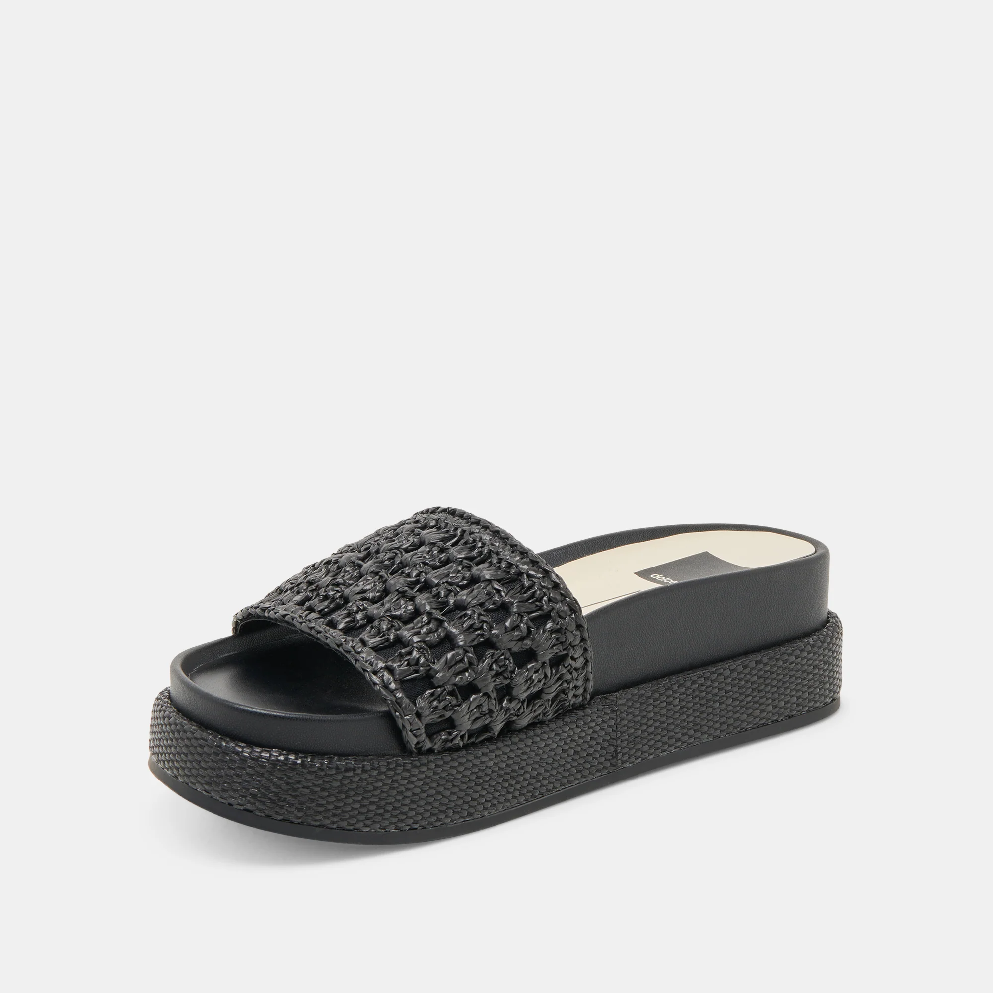 SIDONA SANDALS ONYX RAFFIA - Image 6