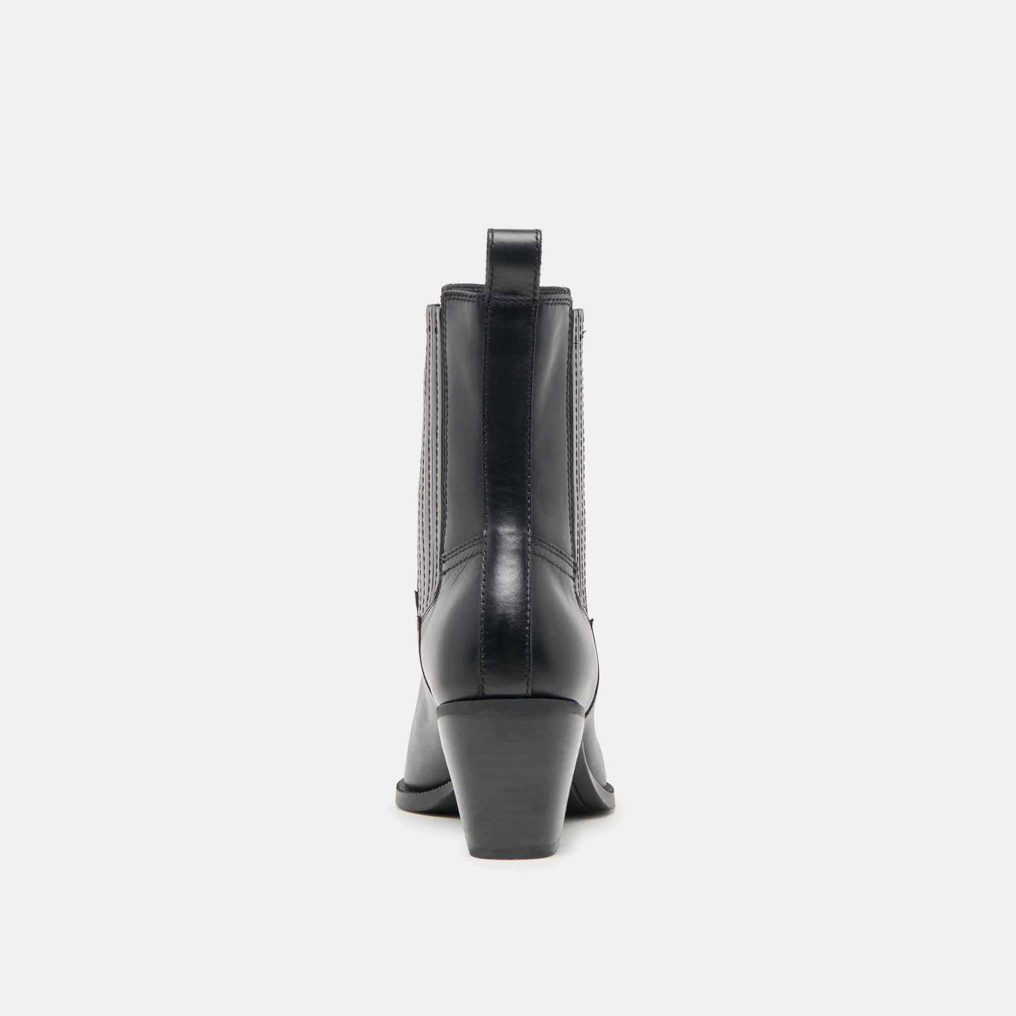 SLIM BOOTIES BLACK LEATHER - Image 12