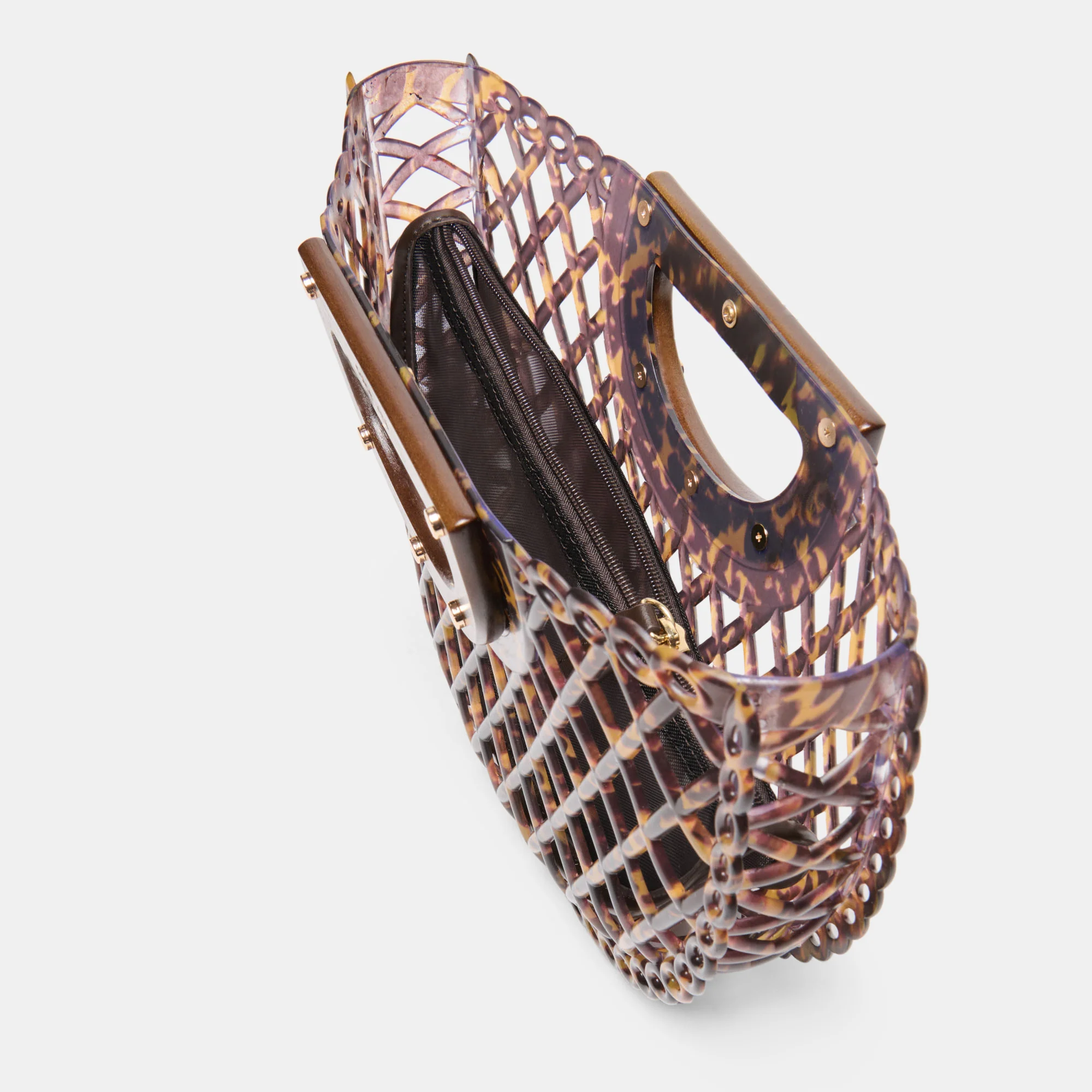 SOLANDRA CLUTCH TORTOISE JELLY - Image 5