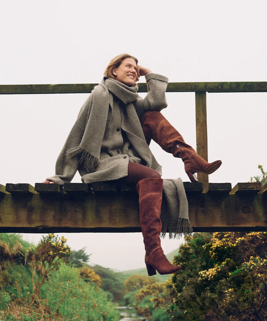 SURY BOOTS DARK SADDLE SUEDE - Image 4