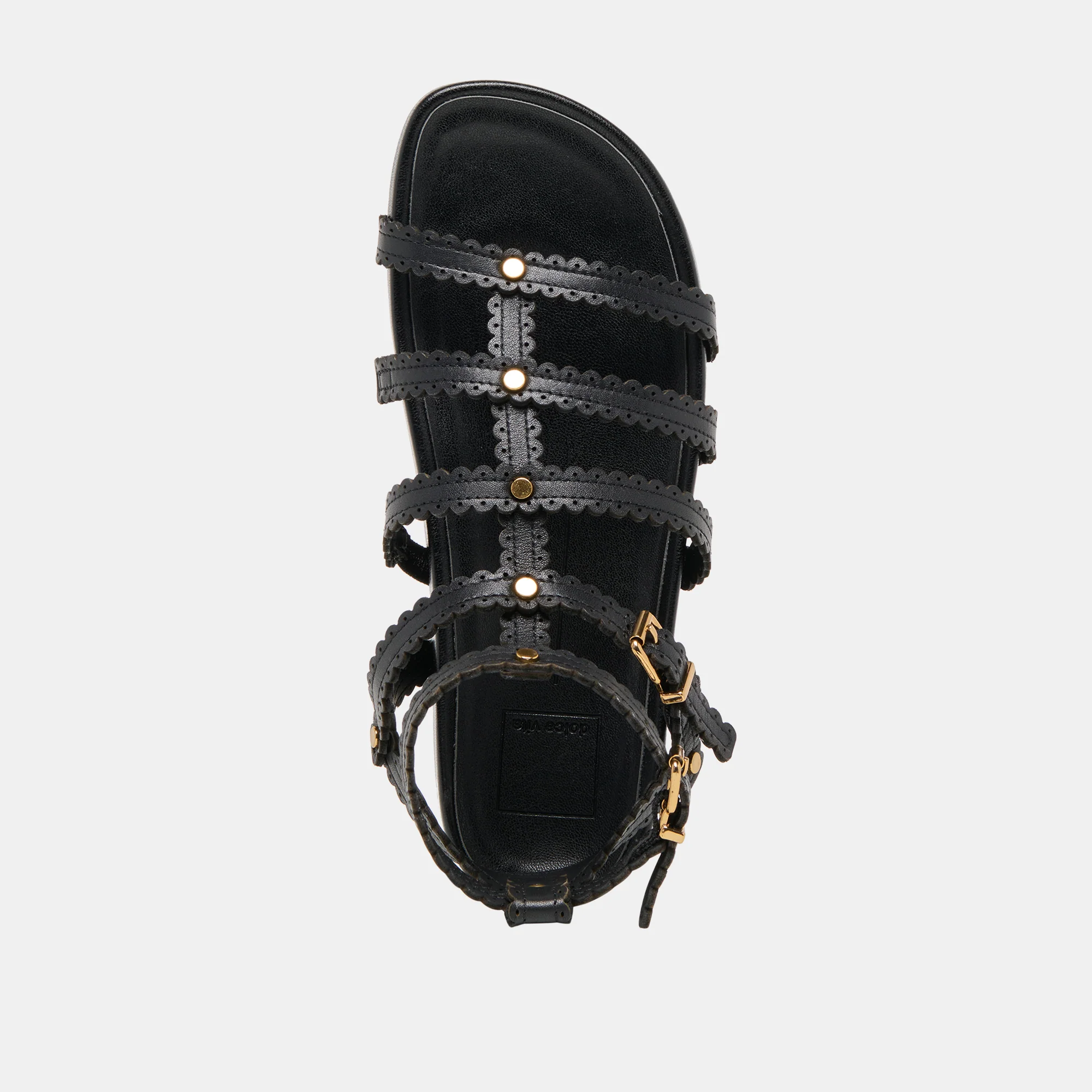 SUSANA SANDALS BLACK LEATHER - Image 8