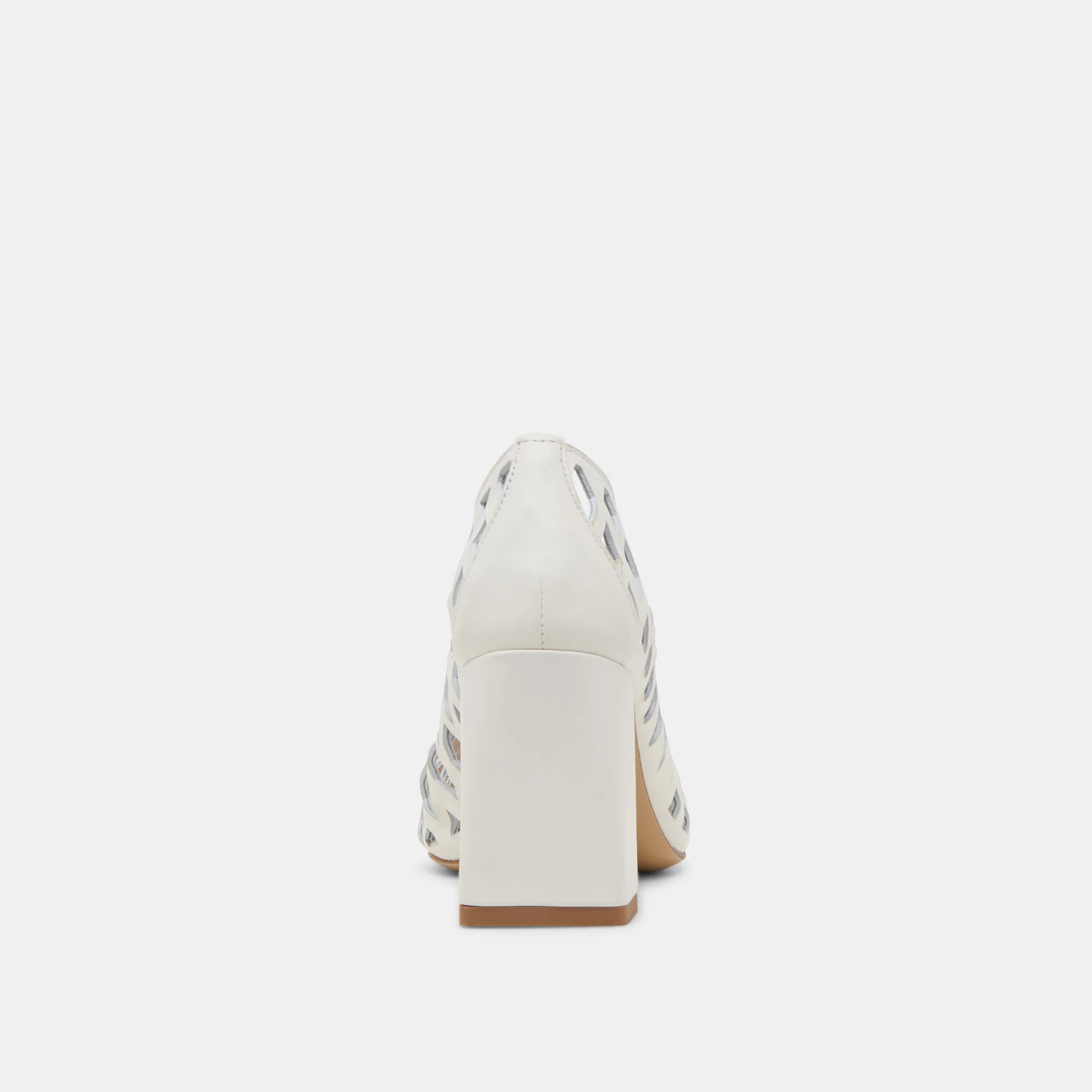 TANYA HEELS BONE WOVEN LEATHER - Image 10