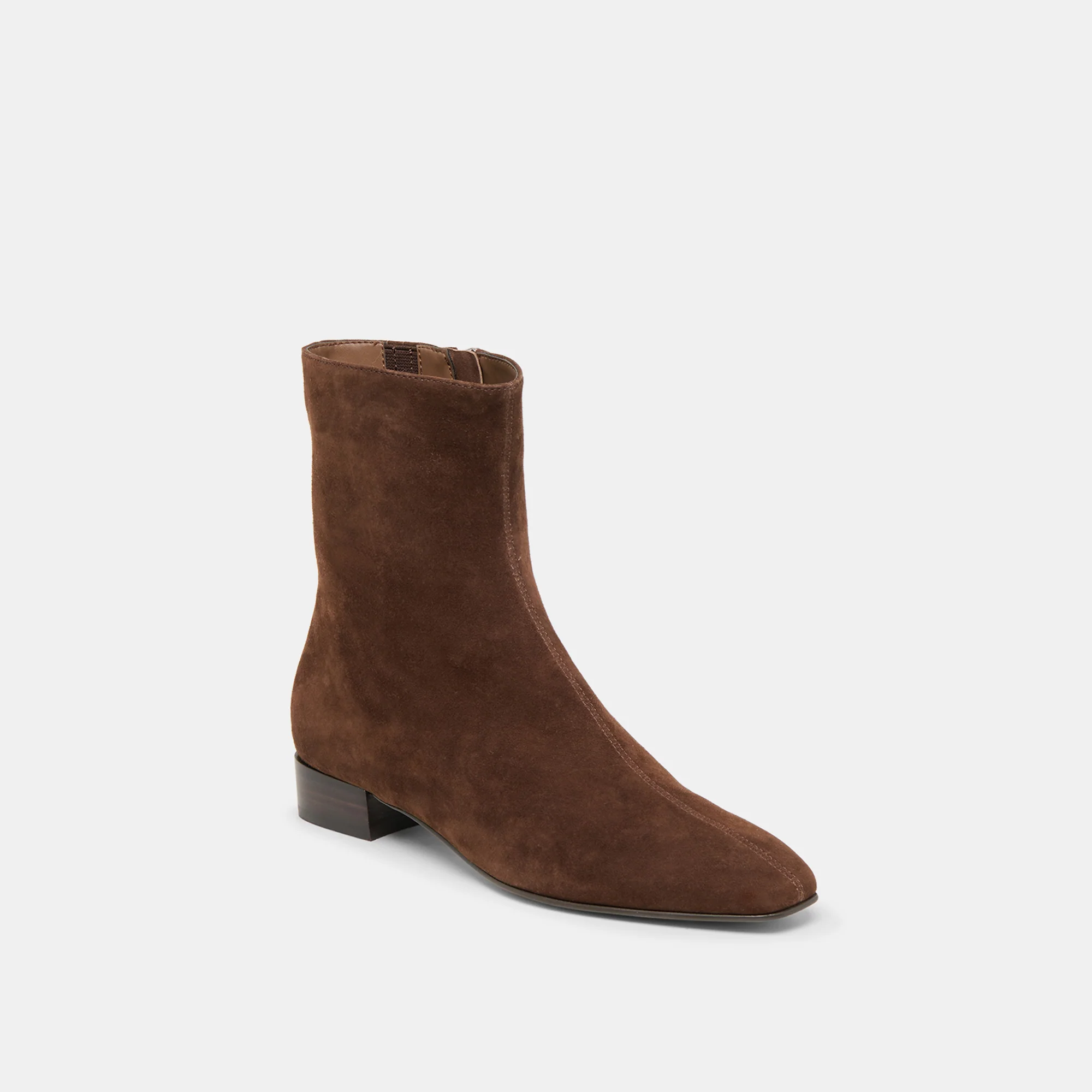 TARINE BOOTIES DK BROWN NUBUCK - Image 3