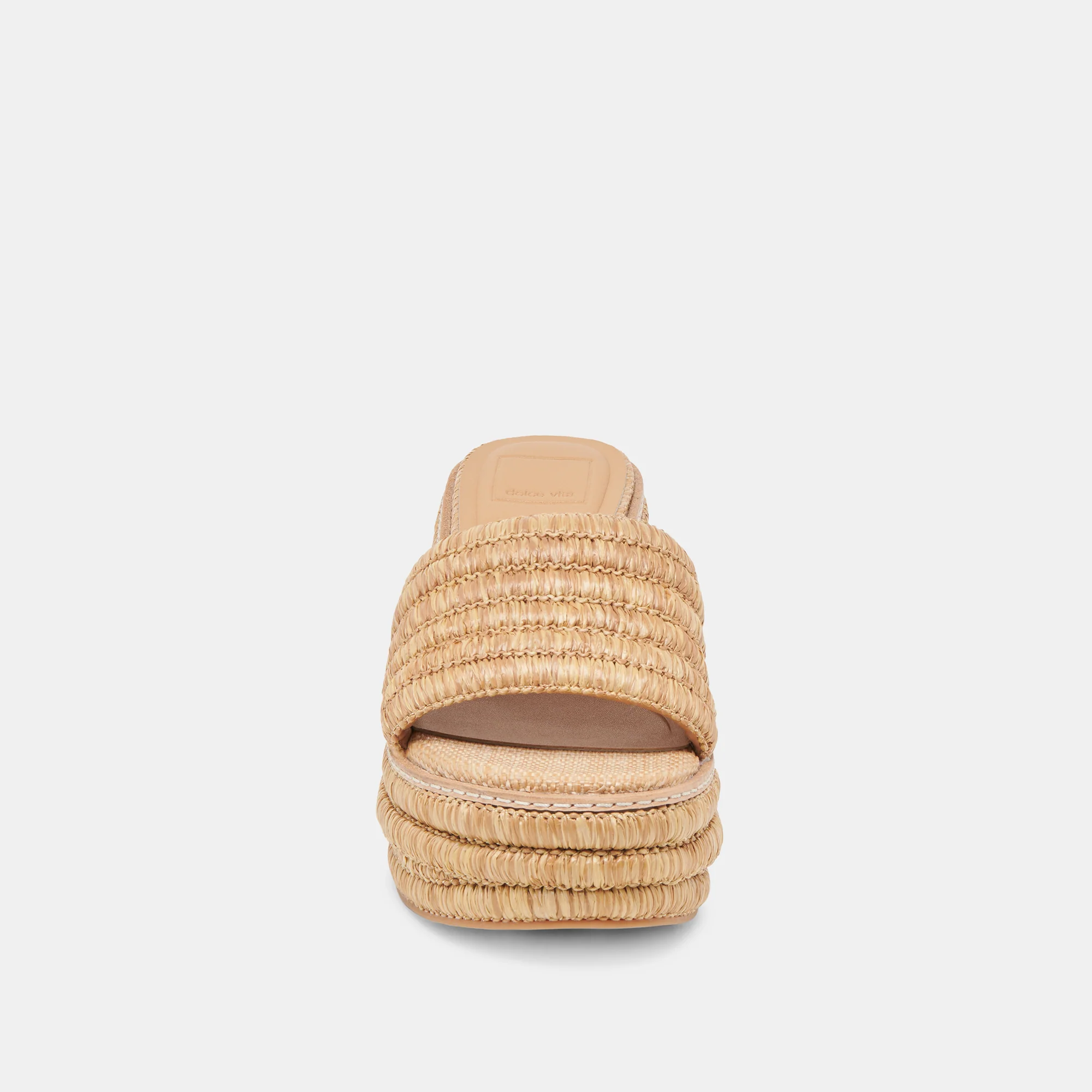 THRONE WEDGES LT NATURAL RAFFIA - Image 10