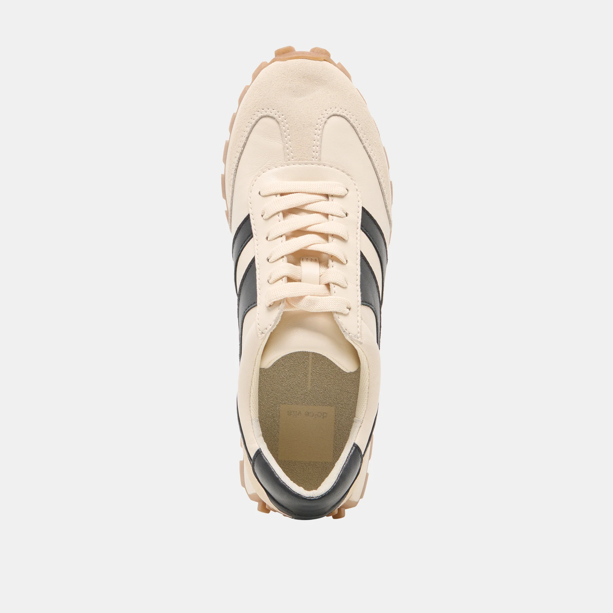 TRESA SNEAKERS WHITE BLACK LEATHER - Image 8