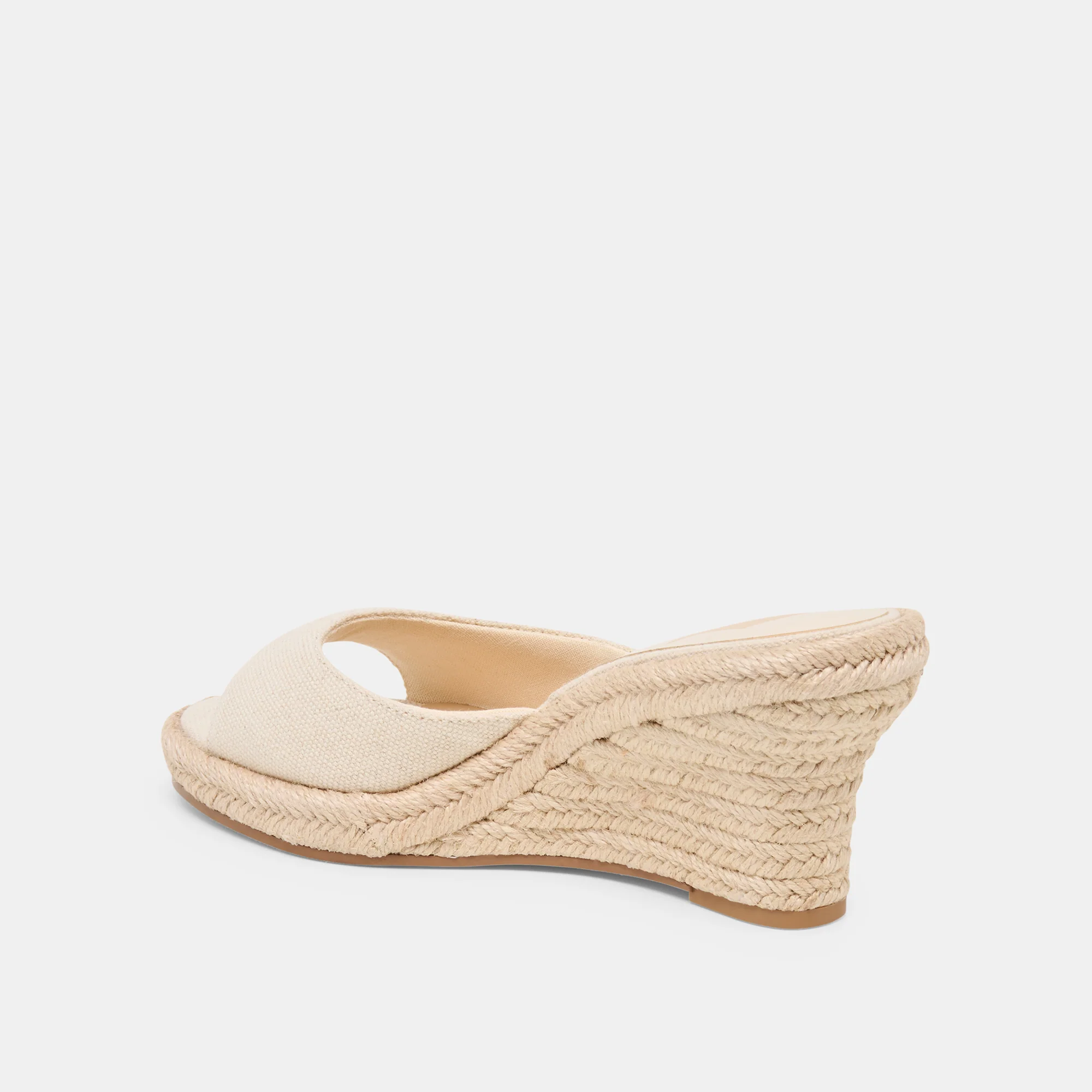 VAYA WEDGES ECRU LINEN - Image 7