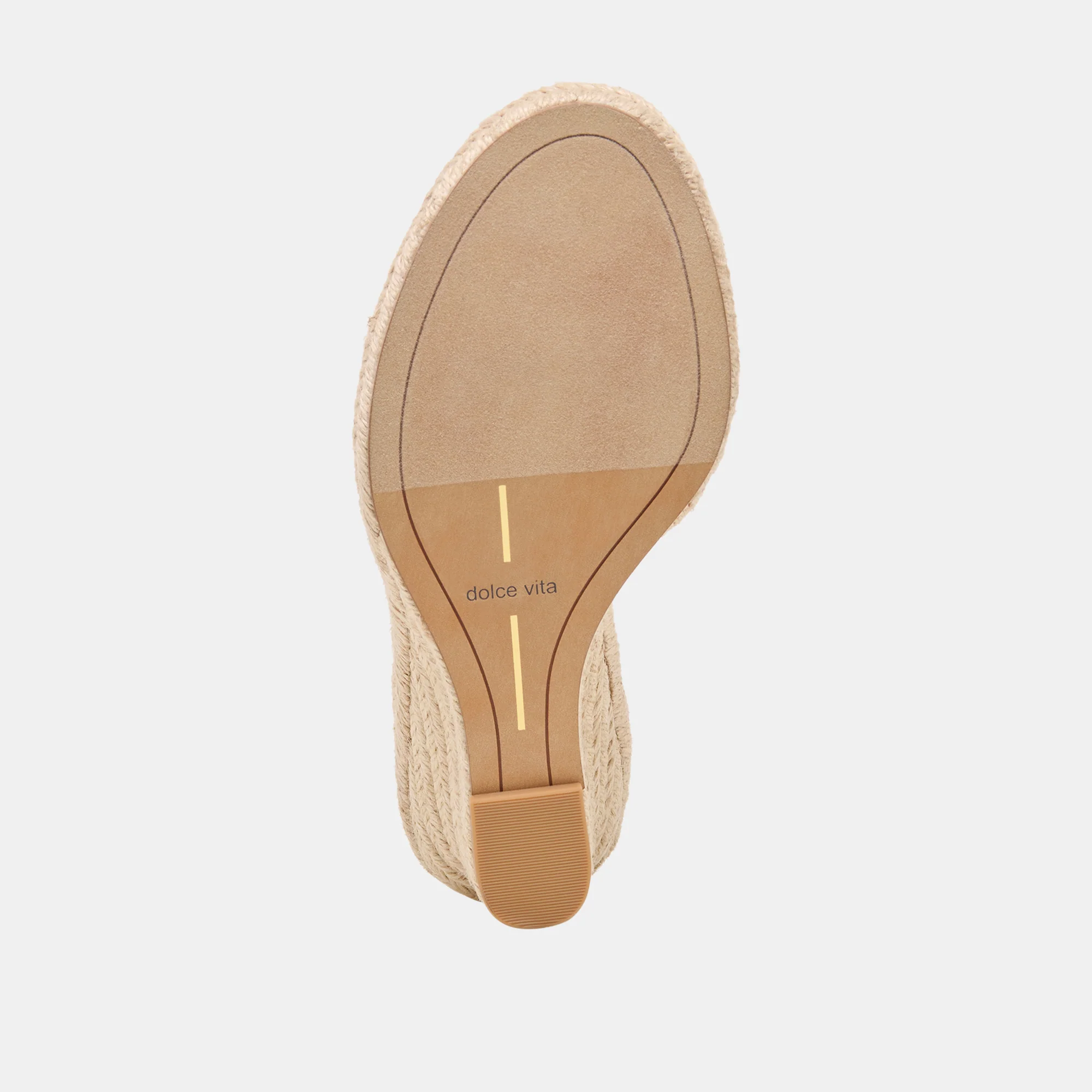 VAYA WEDGES KHAKI LINEN - Image 9