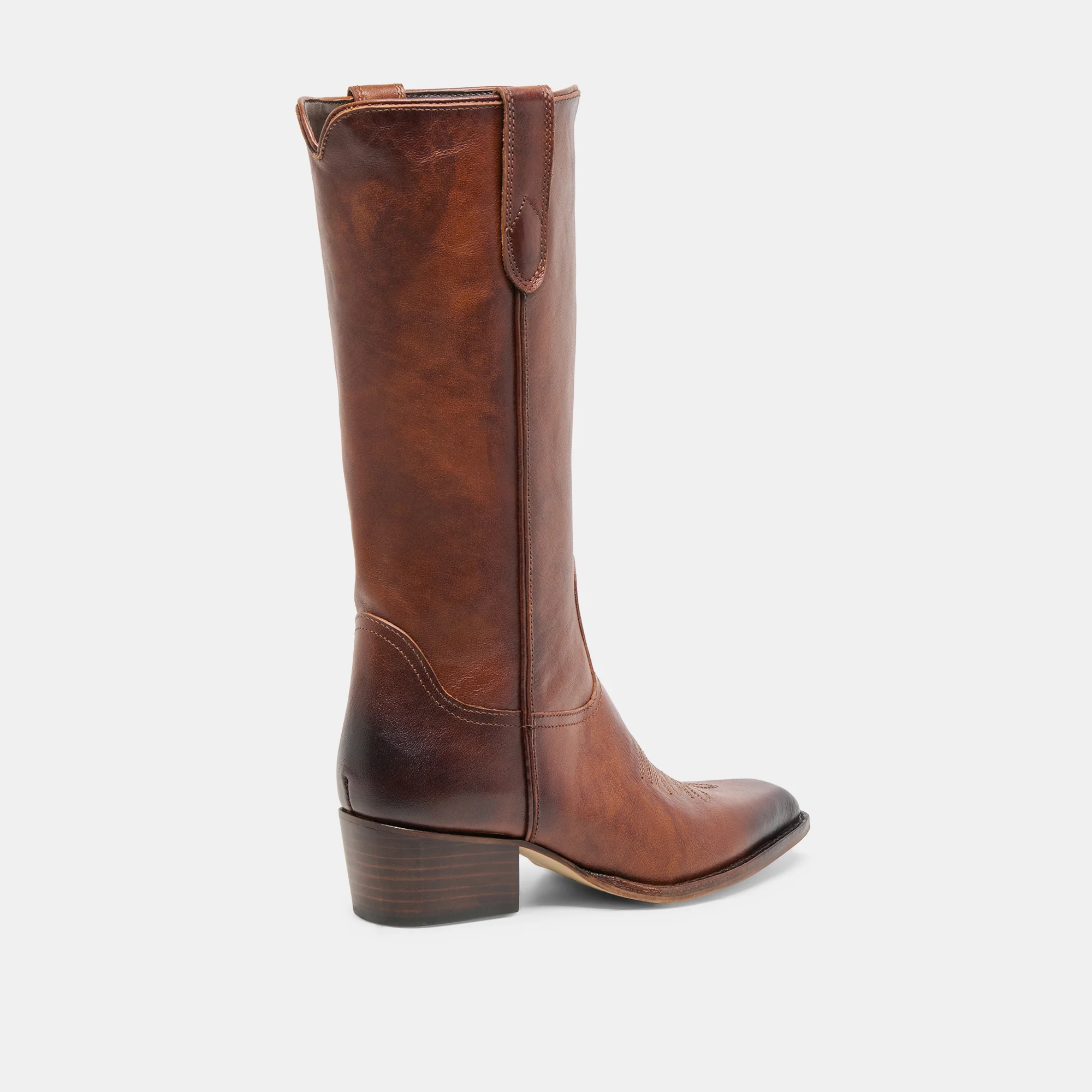 VIGLA BOOTS CHESTNUT LEATHER - Image 3
