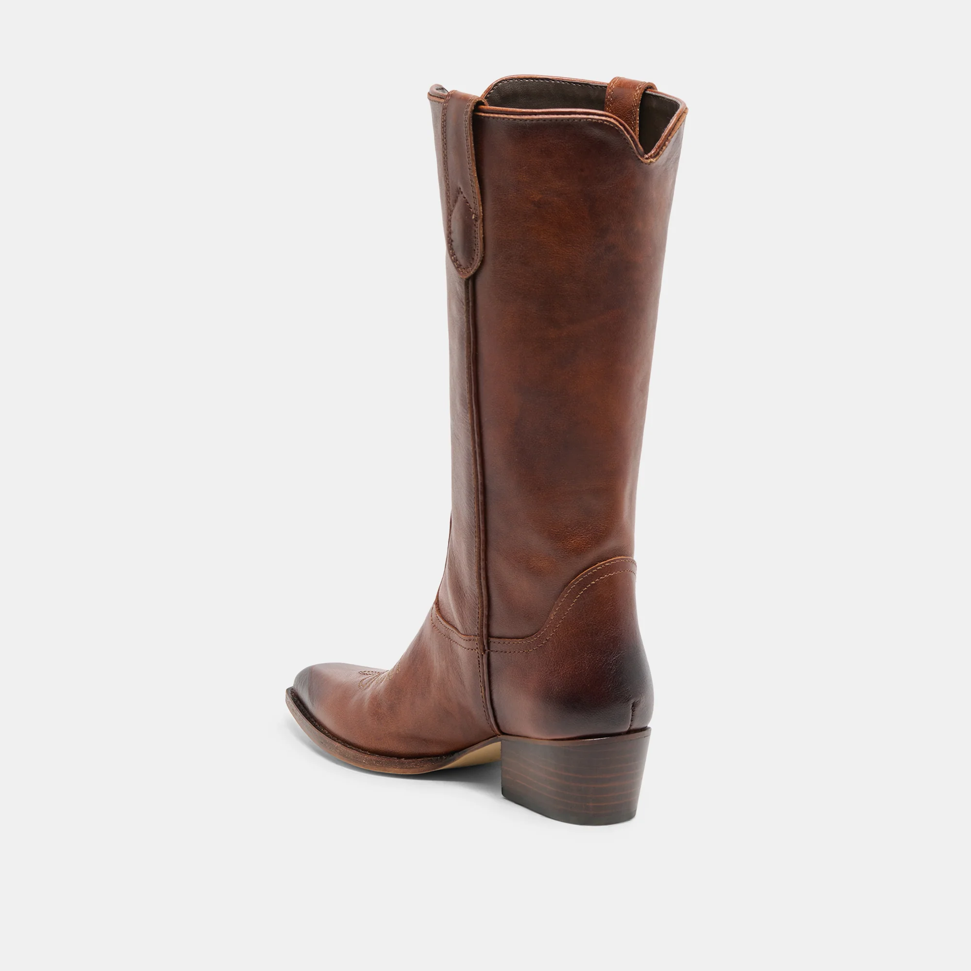 VIGLA BOOTS CHESTNUT LEATHER - Image 5