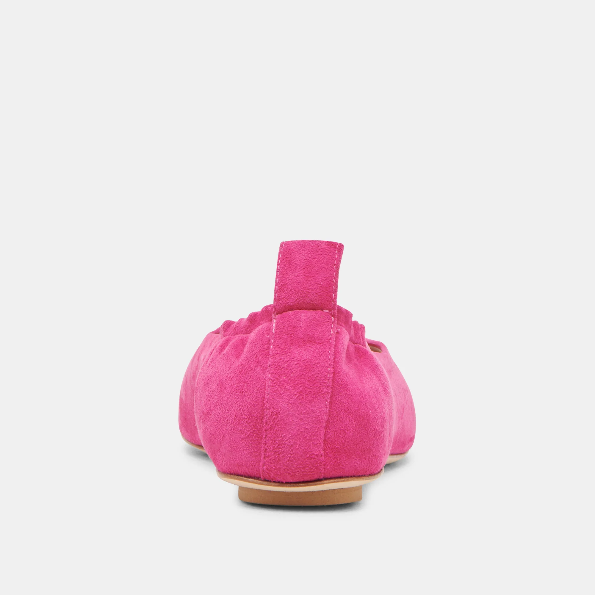VINNIE BALLET FLATS FUCHSIA SUEDE - Image 8