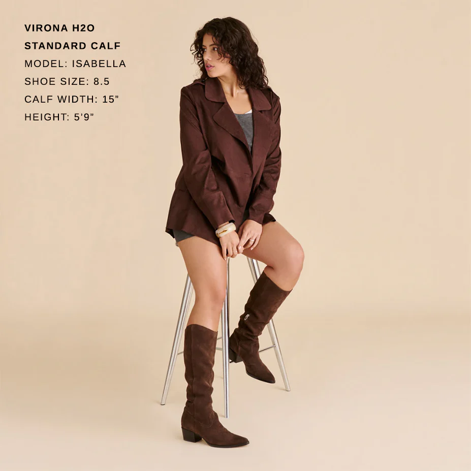 VIRONA H2O BOOTS DK BROWN SUEDE - Image 4