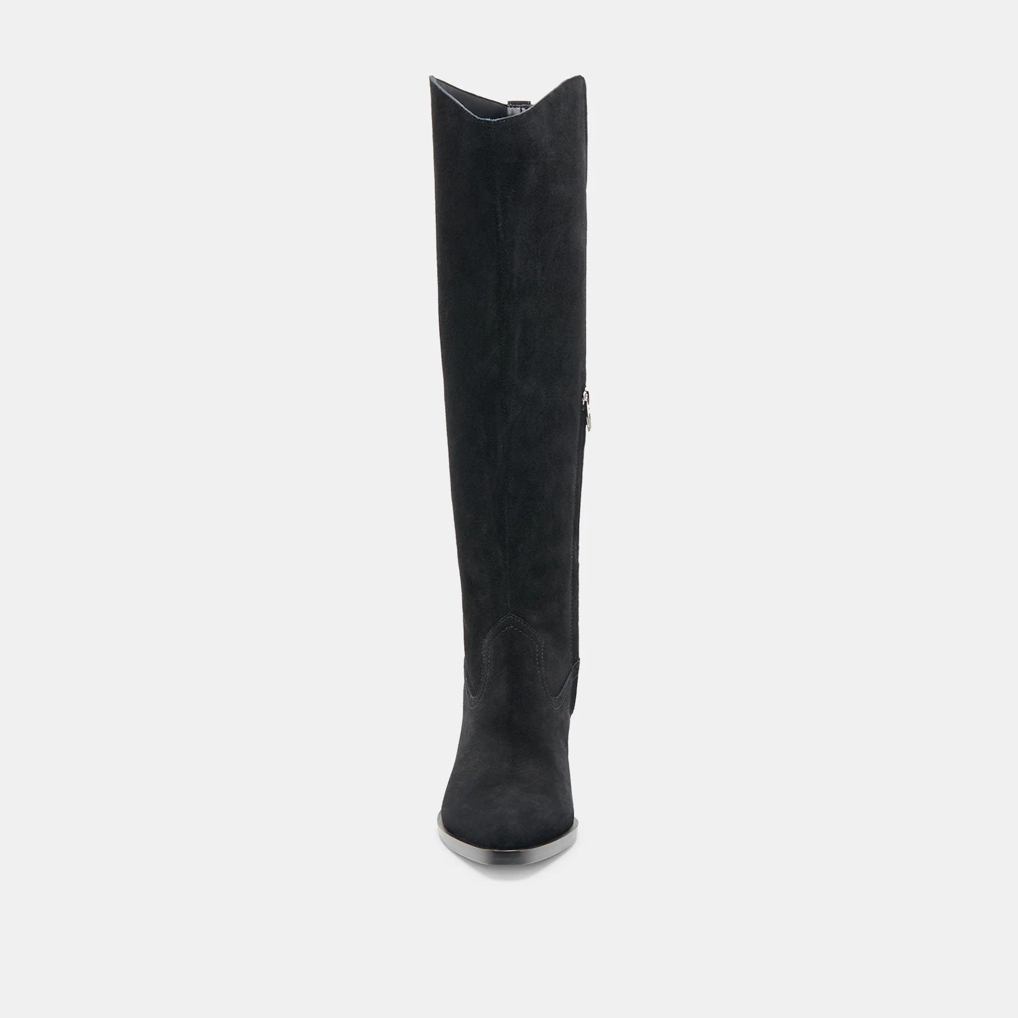 VIRONA H2O WIDE CALF BOOTS ONYX SUEDE - Image 6