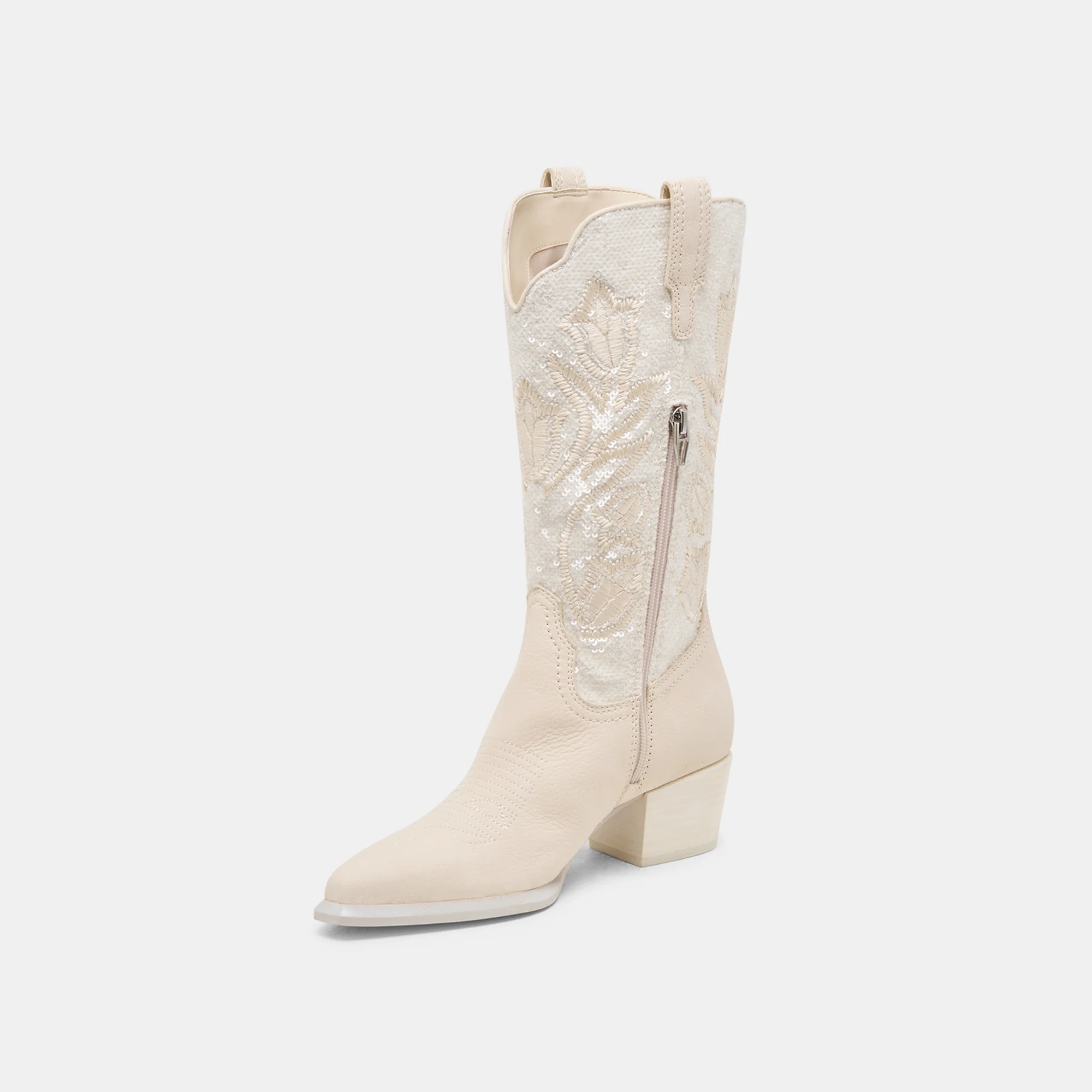 VORAH PEARL BOOTS CREME SEQUIN - Image 6
