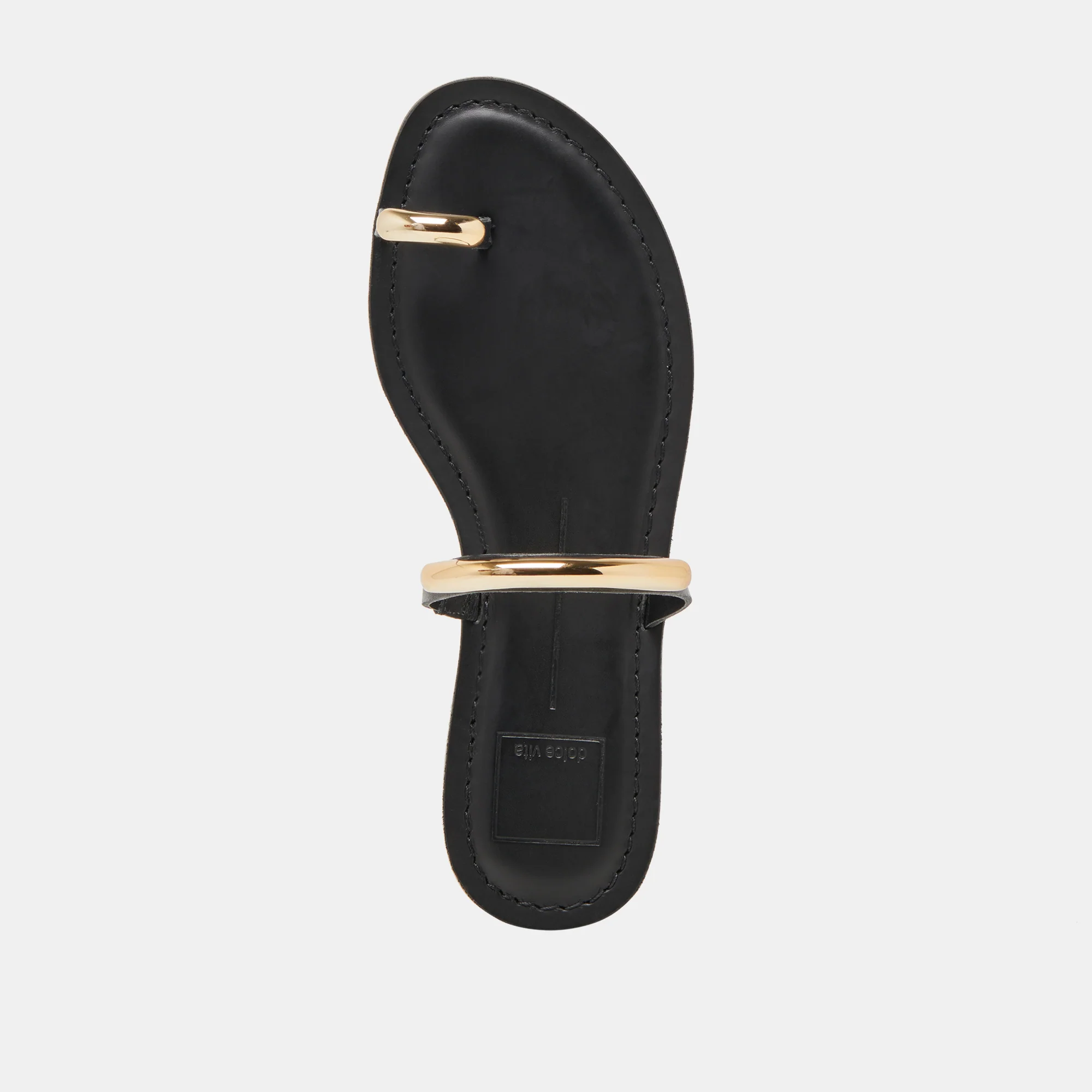 WINK SANDALS BLACK LEATHER - Image 11