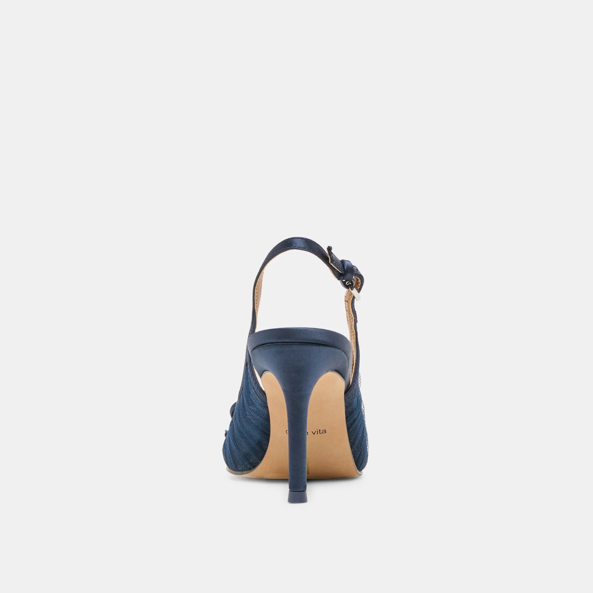 YELA HEELS NAVY TULLE - Image 7