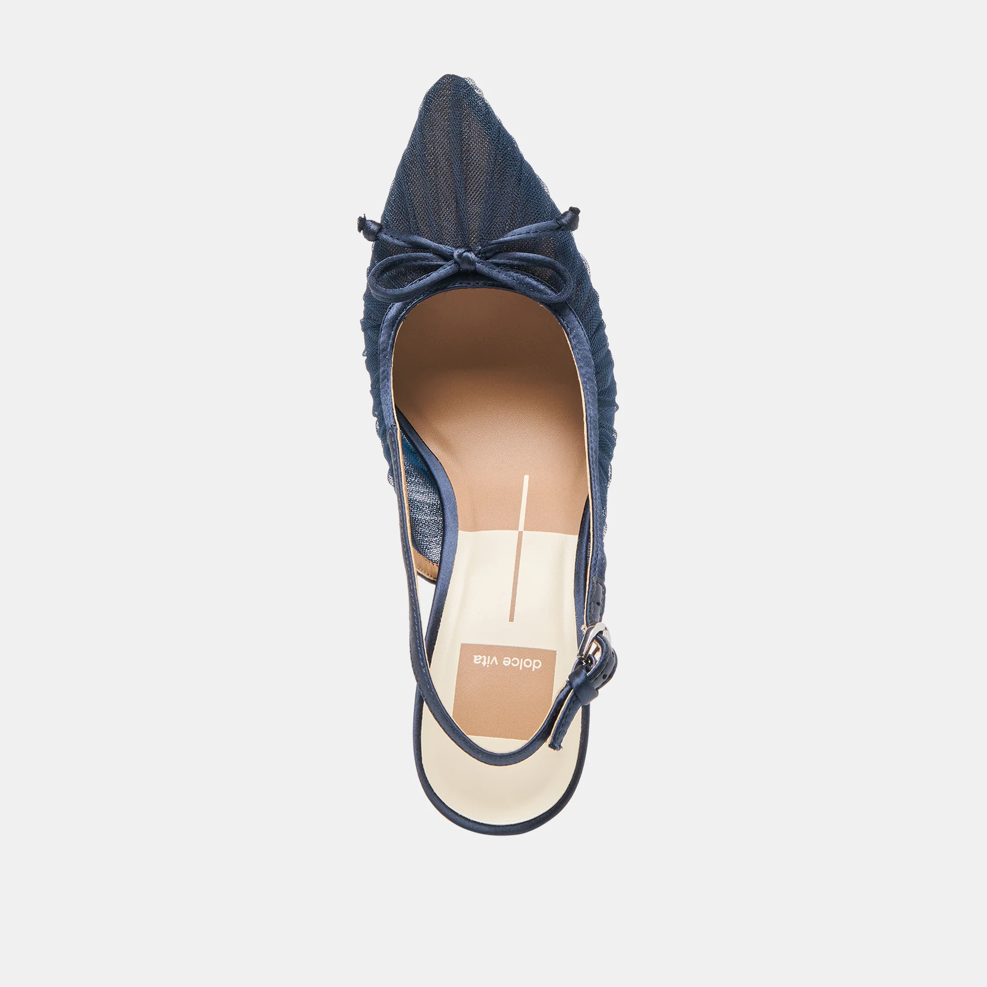 YELA HEELS NAVY TULLE - Image 8