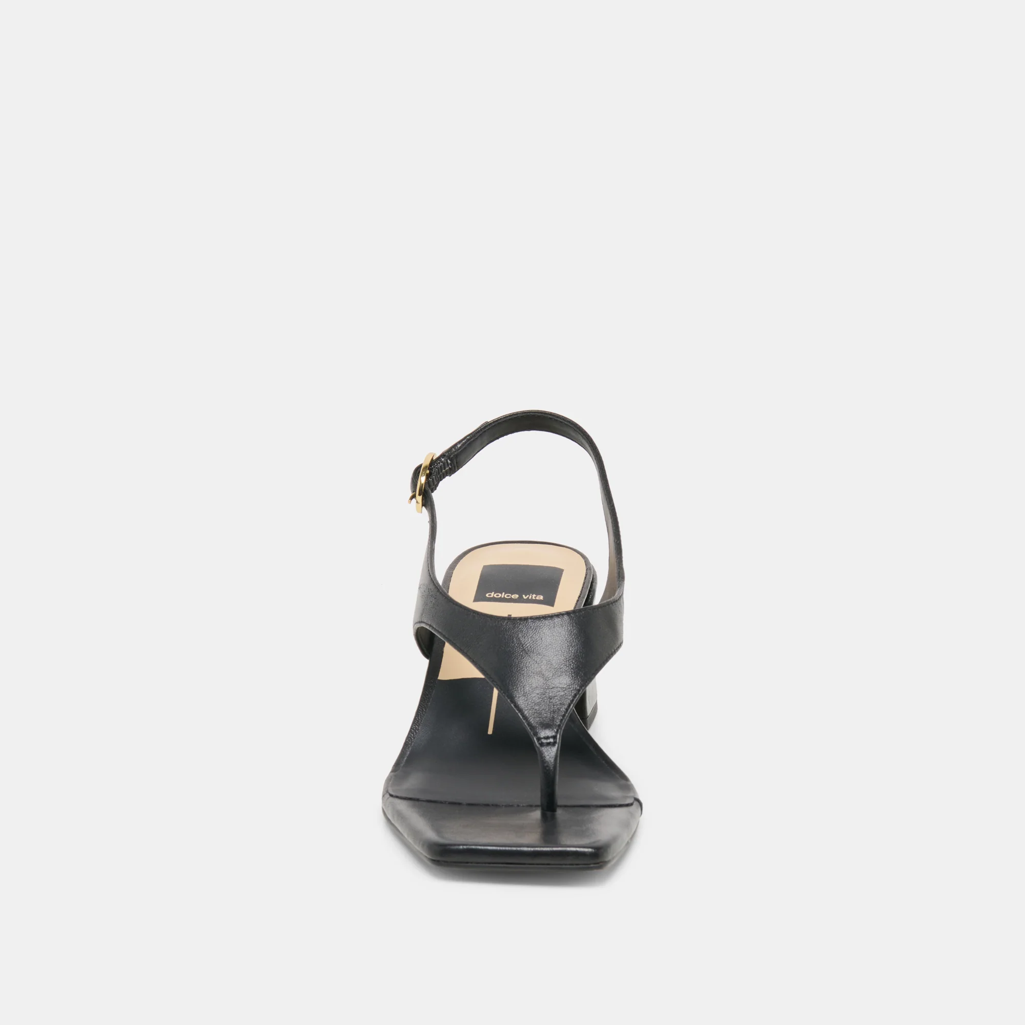 YVES HEELS BLACK LEATHER - Image 6