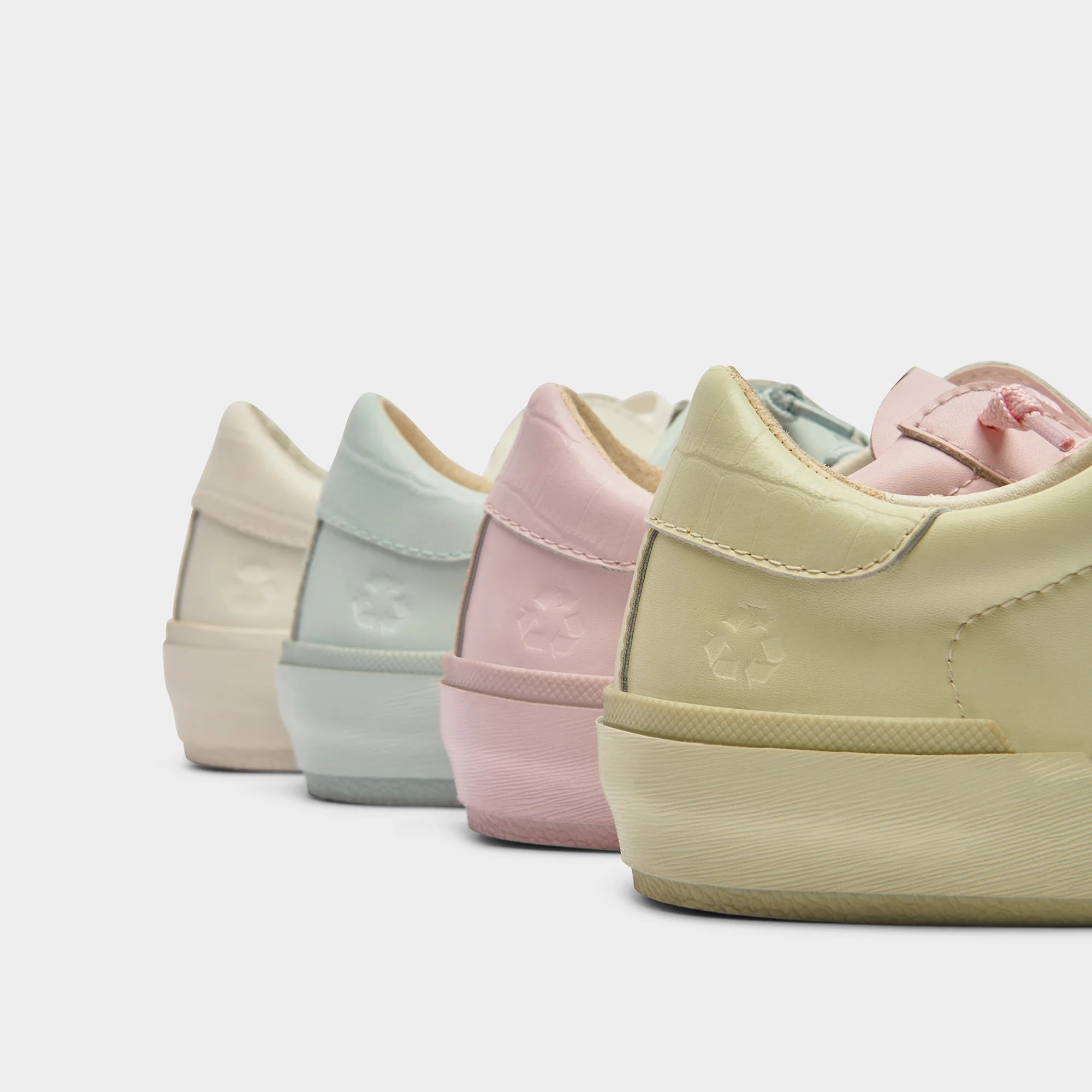 ZINA 360 SNEAKERS WHITE RECYCLED LEATHER - Image 6